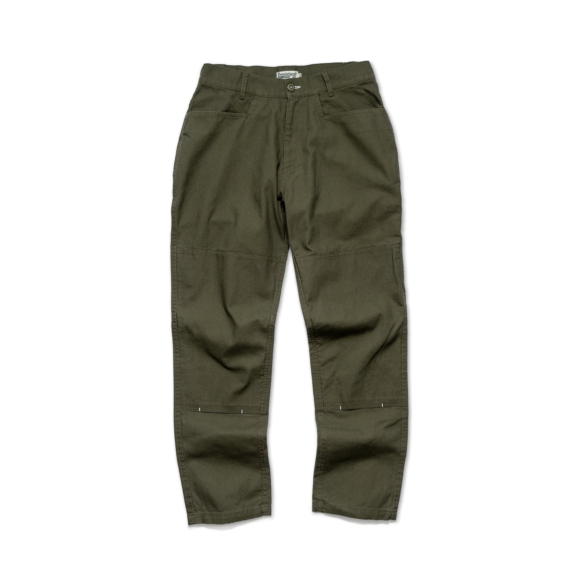 beardedgoat Men s Foundry Canvas Pant