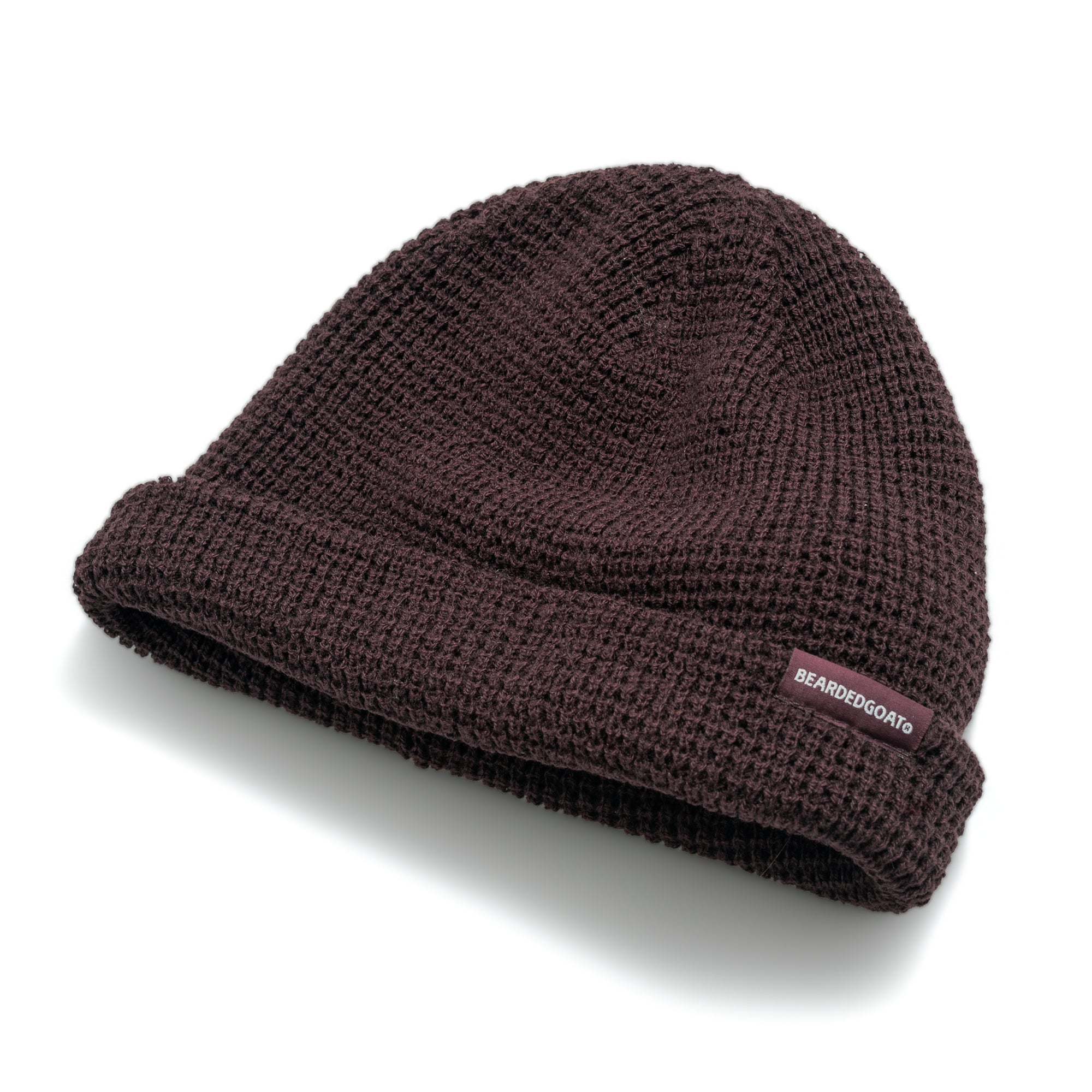 Waffle Beanie - Oxblood