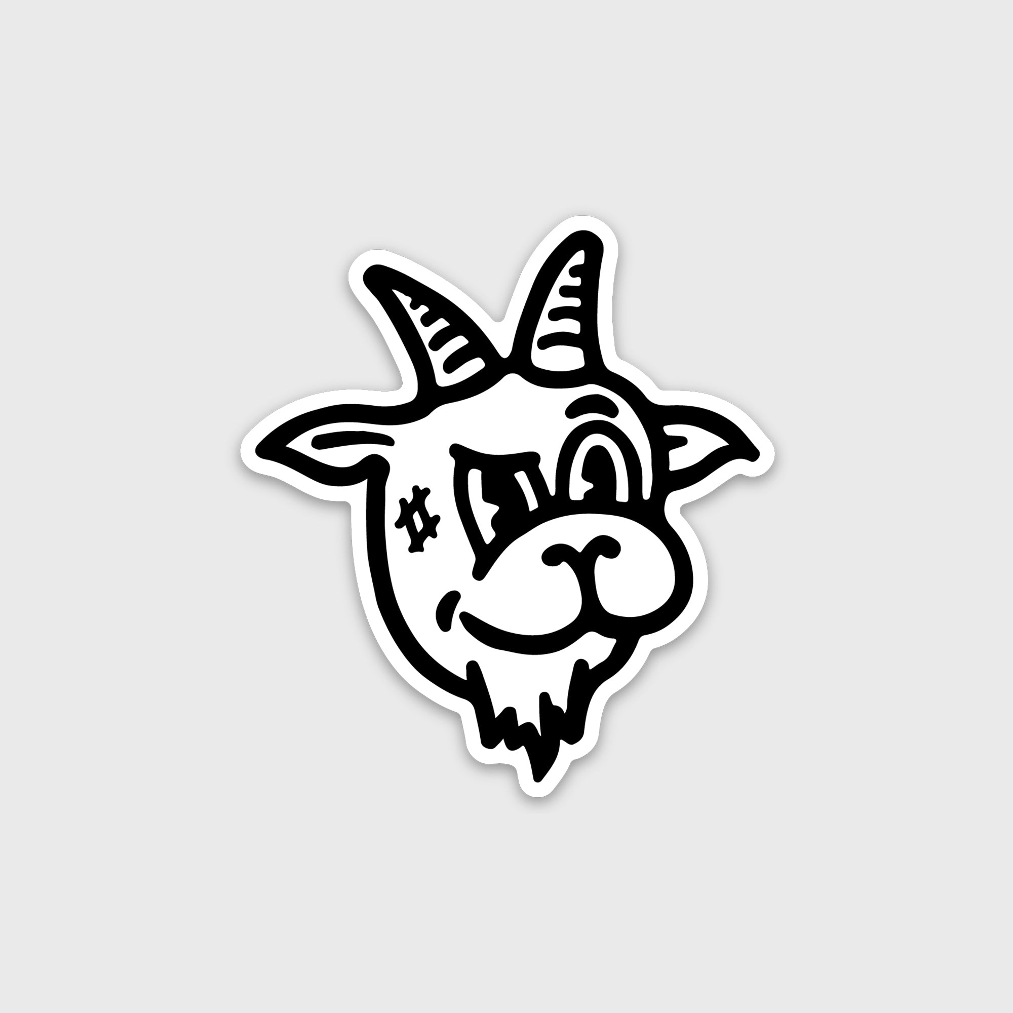 Hairy the Goat Sticker